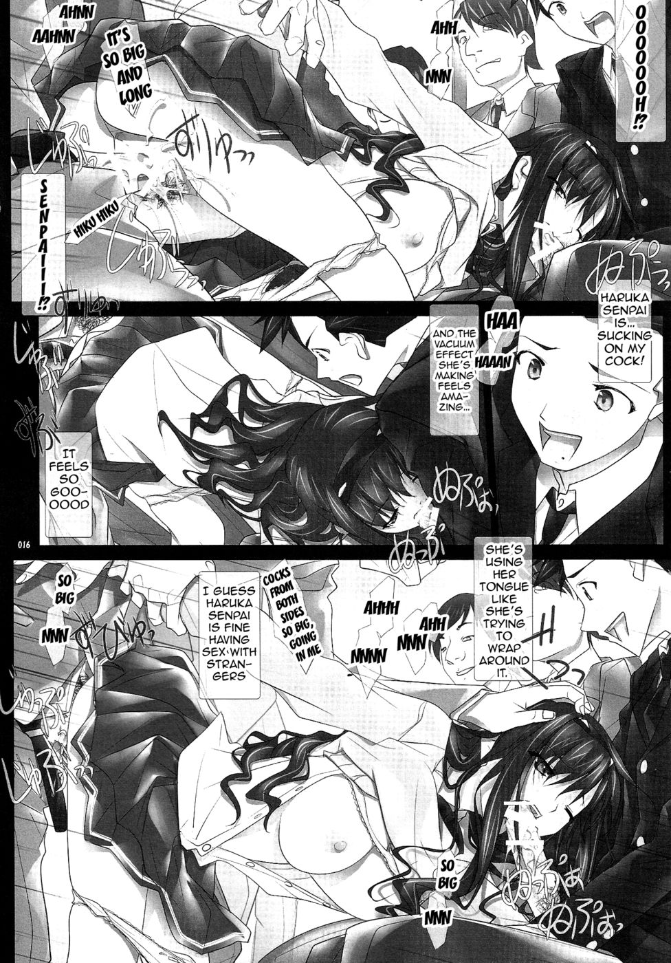 Hentai Manga Comic-Haruka-senpai's... Molester Train GOO!-Read-15